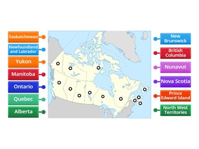 4e. Geography: Canadian Provinces