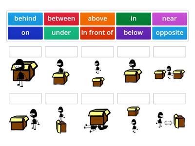 Prepositions of place