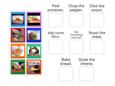 Cooking verbs