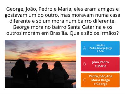 INTERPRETAÇÃO TEXTUAL -6º ANO