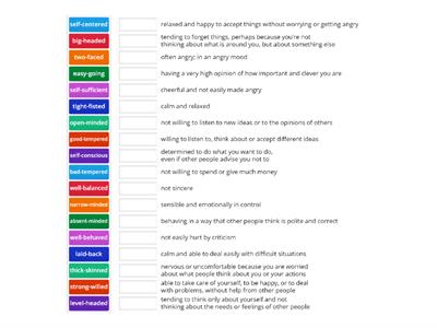 Compound adjectives