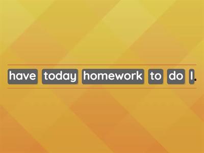 Have to / don't have to