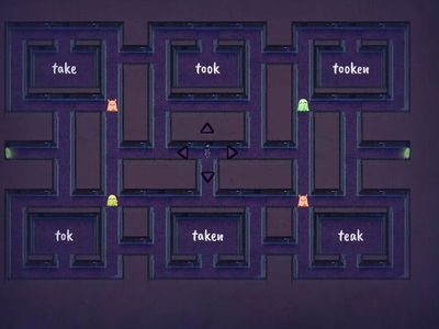 Irregular Verbs Maze