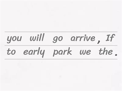 Zero and First Conditional