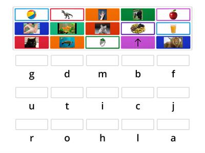 Letter to Sound Match-Up