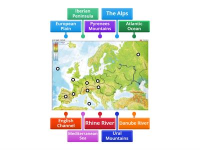  Physical Features of Europe 