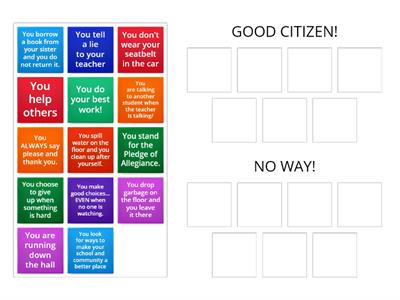 GOOD CITIZEN? ... or NOT!