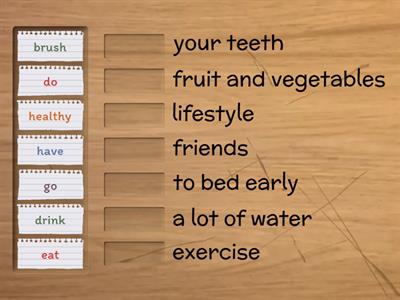 Go Getter (1) 8.5 Healthy lifestyle (1)