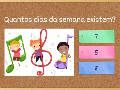 Música: "7 dias 7 notas 7 cores"