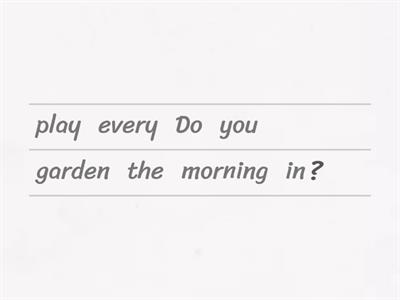 Present simple Do and Does