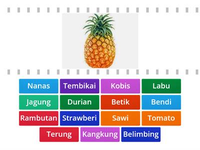 Buah - buahan & Sayur - sayuran - Sains Prasekolah