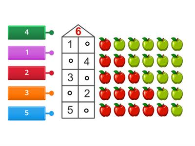 Состав числа 6