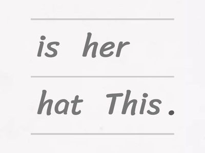 FF1 This is ... / These are ...