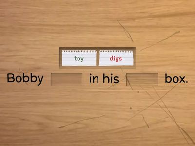 Bobby reading comprehension 