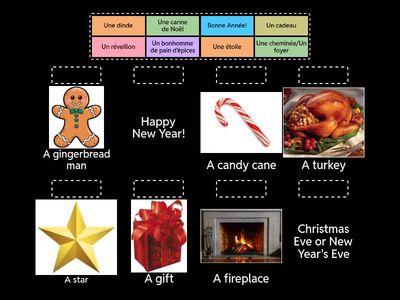 Vocabulaire de Noël - Christmas Vocabulary
