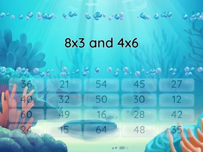 Multiplication Match Up Level 1