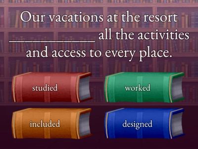 LEVELING VOCABULARY 1, OCTOBER