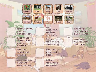 Describing Domestic Animals