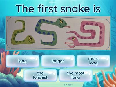 Comparatives and superlatives