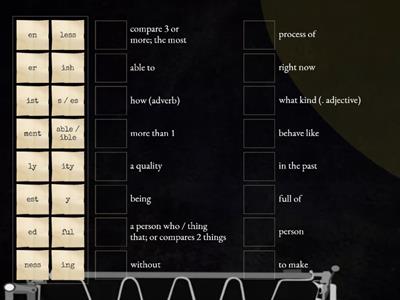 Suffixes Match Book 5.5  - edit