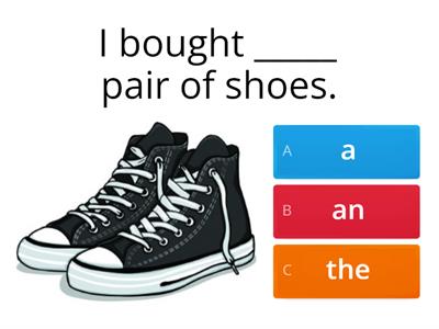  Articles (a, an, the)