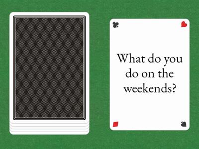 Getting to know each other