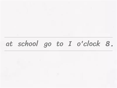 UNJUMBLE DAILY ROUTINES