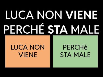  ANALISI del PERIODO: CROCETTA LA PROPOSIZIONE SUBORDINATA