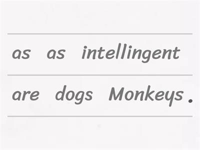 as...as / not as...as