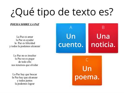 LENGUAJE- TIPOS DE TEXTOS