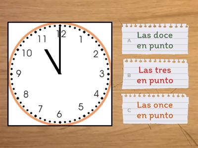 HORAS DIGITAL Y ANALÓGICO