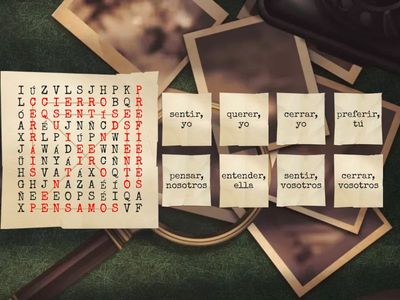 E:IE busca los verbos