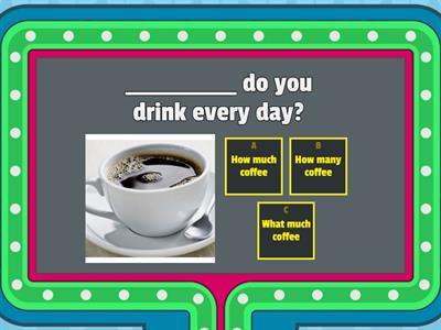 A1-4 Countable and Uncountable Nouns - Food 