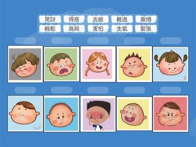 認識情緒(低年級10種)