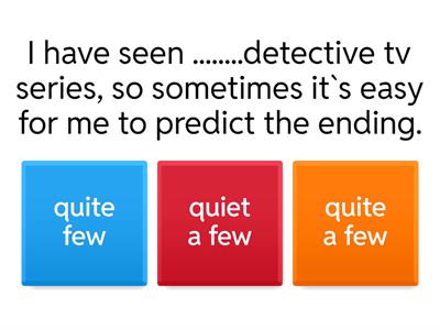Clay B2+ Grammar. Quantifiers