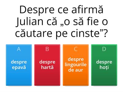 Cei cinci faimoși, de Enid Blyton, Quiz 3