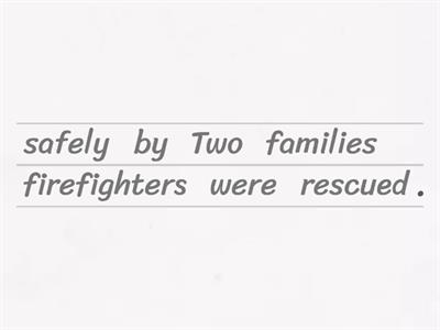 Passive voice- simple past