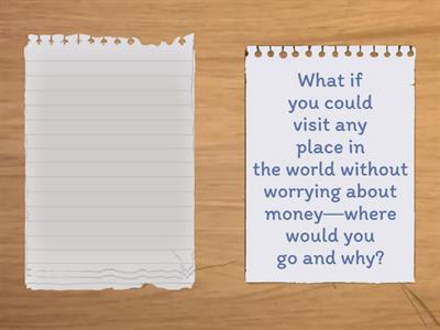 B1.1 - Interesting places to visit