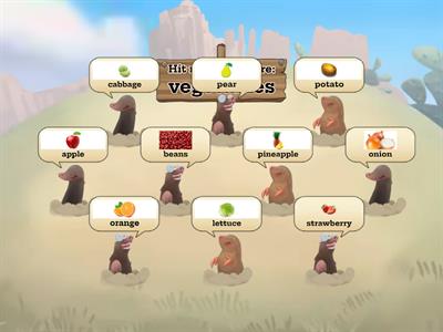 Fruits and Vegetables- Vegetables