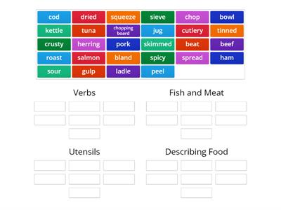 Food Vocabulary. Get 200! Unit 6