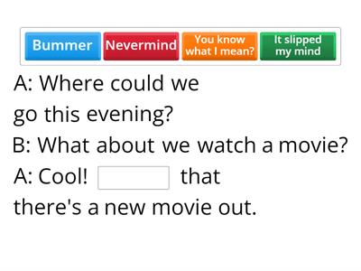 Informal Expressions in English