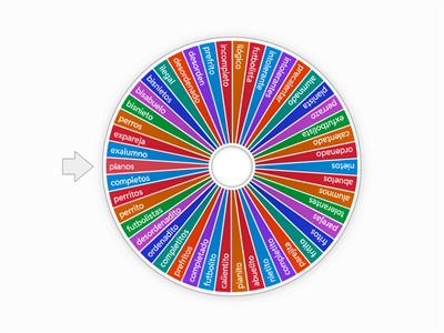 Bingo prefijos y sufijos