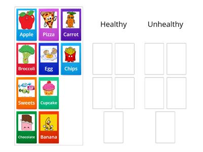 Food sorting games