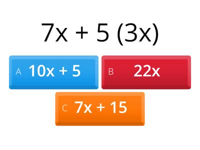 Order of Operations with Variables Practice