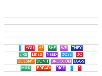 Unit 7 Sentence Maker
