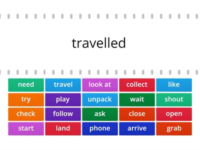 Past Simple: Regular verbs 