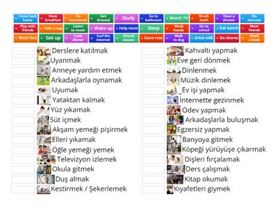 Unit 4: Daily routine 