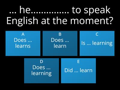 Simple Present & Present continuous 