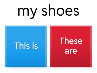 This is / These are clothes