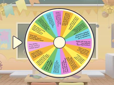 Spin the Wheel With Questions 